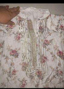 Floral Print Kurta Set