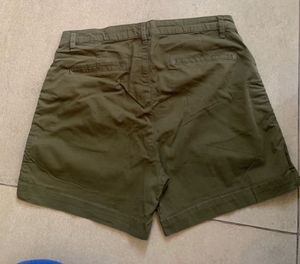 Women’s Olive Green Shorts