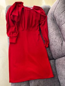 A Beautiful Red Sheath Dress