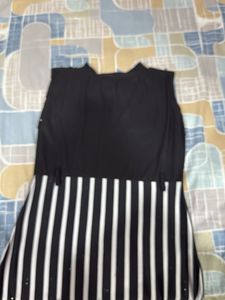 Striped Sleeveless Dress