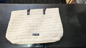 Used Jute Beach Bag