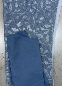 Silver Grey Ethanic Gown