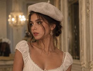 Soft Beige Beret Hat