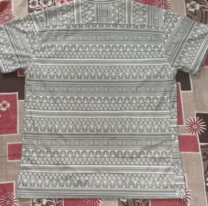 Men's Short Sleeve Printed Shirt