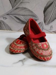 Sparkly Red Baby Shoes