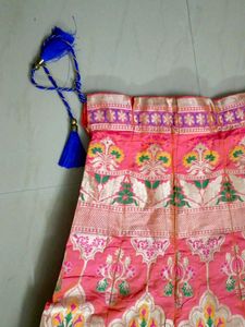 Vibrant Brocade Ethnic Skirt