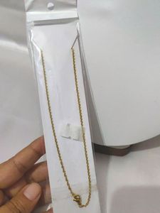 Anti Tarnish Neckpiece, Golden Colour With Pearl And White MOP