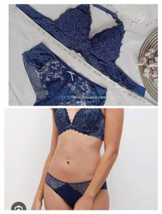 Navy Blue Lingerie Set