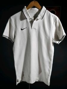 Nike Men's White Polo Shirt