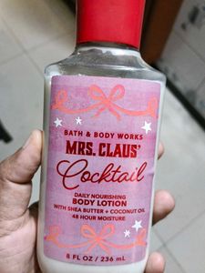 Bath & Body Works Mrs. Claus Cocktail Lotion