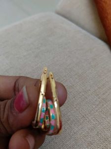 Kushal's Fashion Jewellery Hoop Earrings