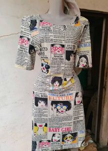 Printed Casual Dress