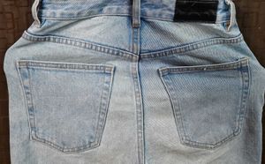 Hey!👋 I'm Selling a High Waist Blue Color Jeans.