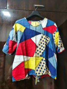 Cute Multicolour Abstract top