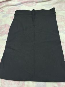 Black High Waist Skirt