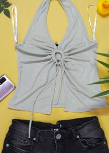Halter Neck Crop Top