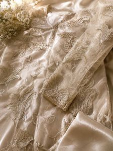 Elegant Embroidered Dress Material