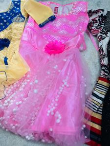 % New Baby Girls Frock 3 Combo Set