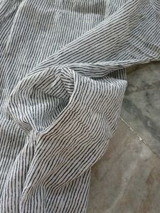 Striped Casual Tunic Top