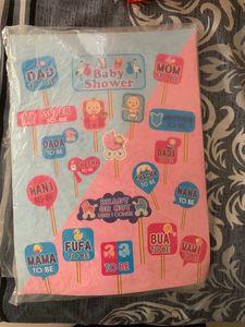Baby Shower Item Prop And Broch