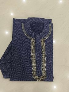 Stylish Blue Kurta Set