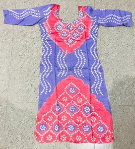 Original Jaipuri Print Stitched Kurta Set
