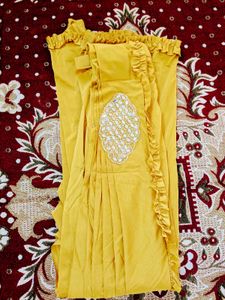 Elegant Yellow Saree