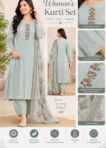 Elegant Women's Kurta Set with Dupatta