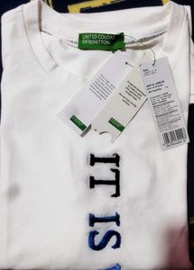 United Colors of Benetton embroidery T-Shirt