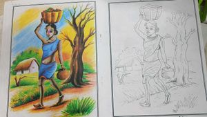 Scenery Art,Drawing Reference Books Combo