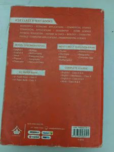 Class X ICSE Solved Papers