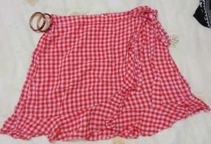 strawberry shortcake inspired skirt