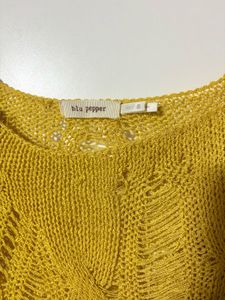 Yellow Knit Sweater