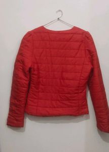 Red Puffer Jacket