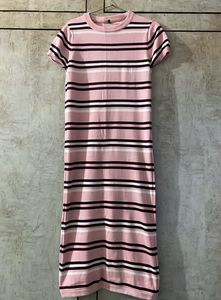 Striped Casual Dress 🌸 Price drop alert