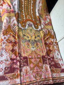 Vibrant Printed Kurta Set with Dupatta
