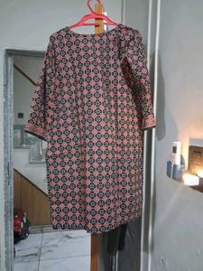 Printed Kurta Set with Dupatta XXL