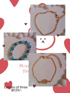 Charming Bracelet Combo - Set of 3