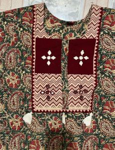 XL Beautiful Paisley Print Kurta