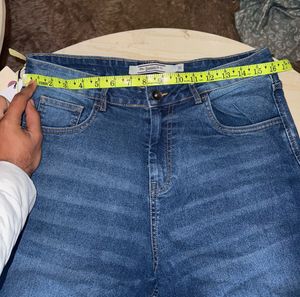 Women's Blue Flare Jeans