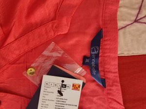 Coral Button Down Shirt - New with Tag