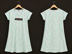Super Comfy "Thursday" Coffee Cup Night Dress