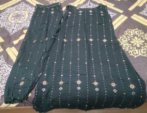 Black kurta set