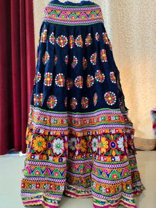 Semi stitched Kutchi Lehnga