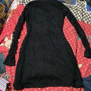 Elegant Black Lace Dress♥️