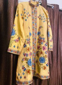 Kashmiri silk coat
