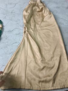 Green 1 Side Pattern Dress