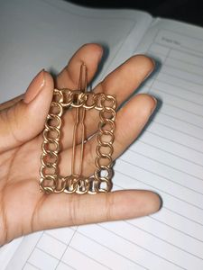 Golden Fancy Hair Clip