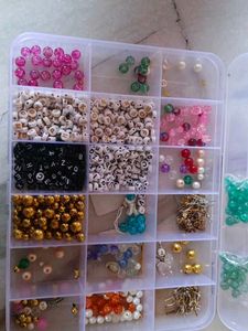 DIY Jewelry Making Kit - Beads &amp; Charms