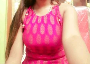 Pink Sleeveless Kurti